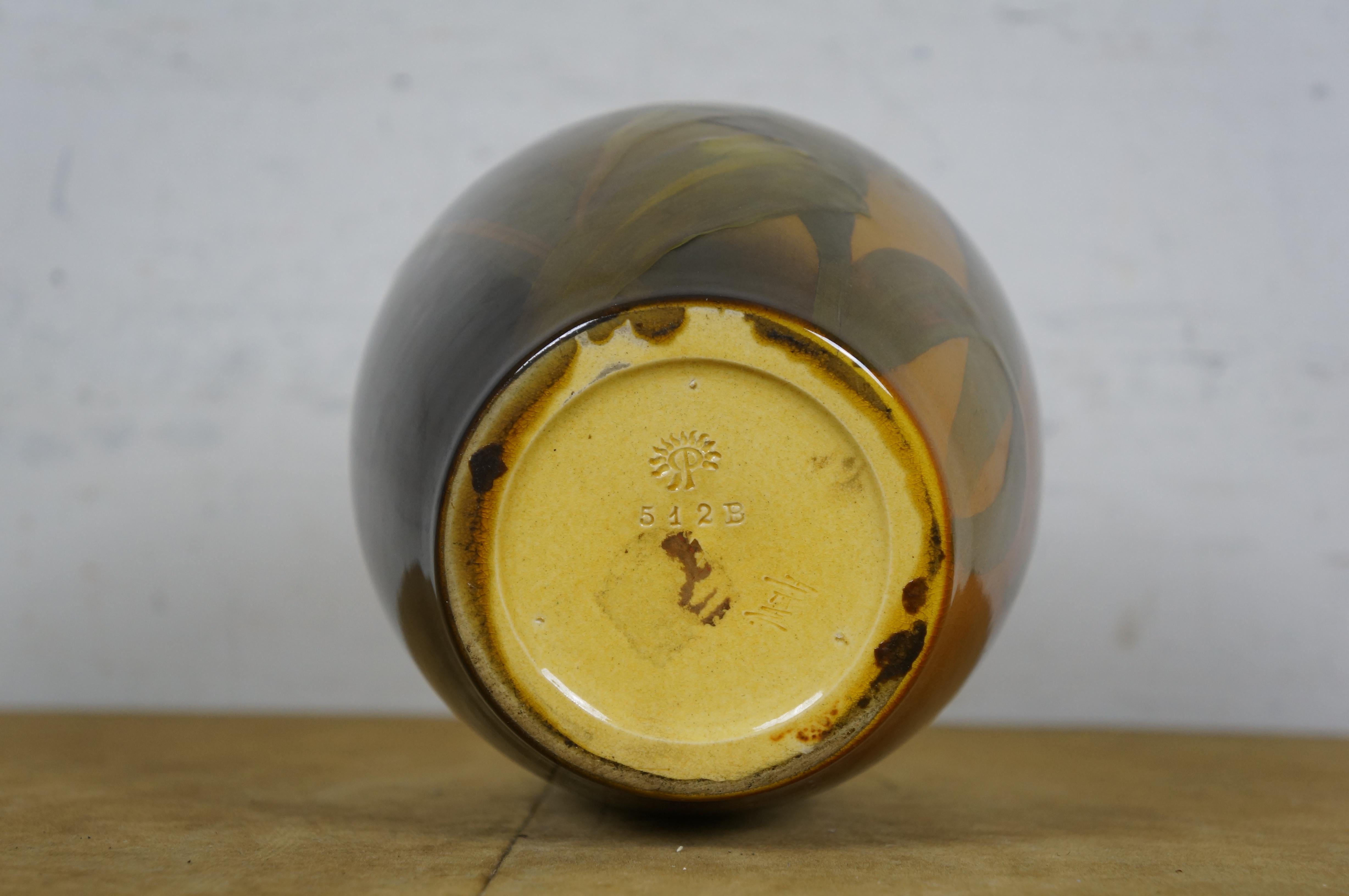 Antike 1897 Rookwood Töpferei Harriet E Wilcox Mais Whiskey Krug 512B  8