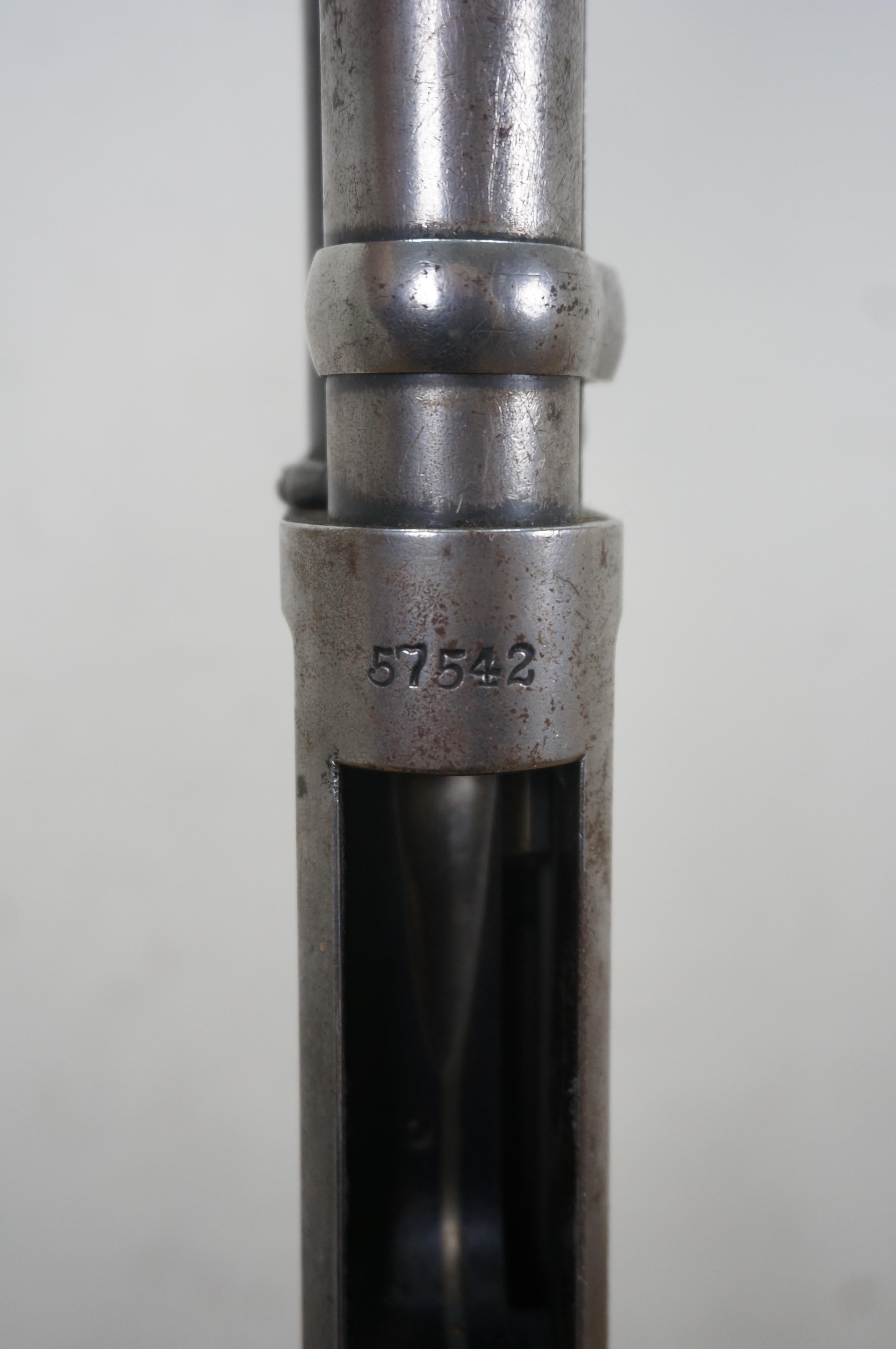 Antique 1898 Marlin Single Barrel Pump Action 12 Gauge Shotgun Gun For Sale 2