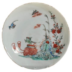 Antique 18C Chinese Porcelain Kakiemon Dish Amsterdam Bont Qing Nightingale