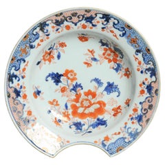Antique 18c Kangxi Imari Barber Surgeon Medical Basin Ca 1710 China Porcelain
