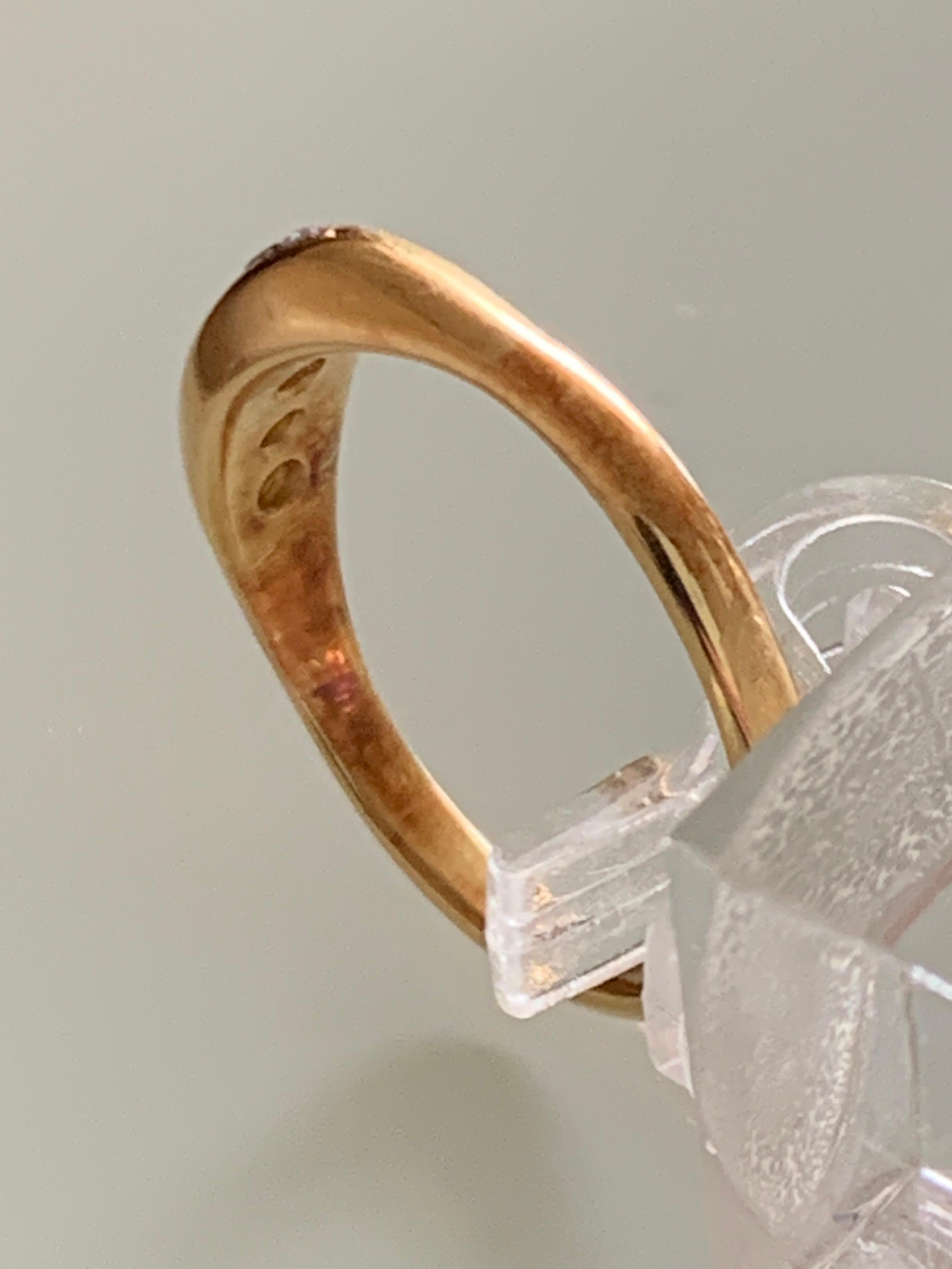 Antique 18ct Gold Diamond Ring For Sale 2