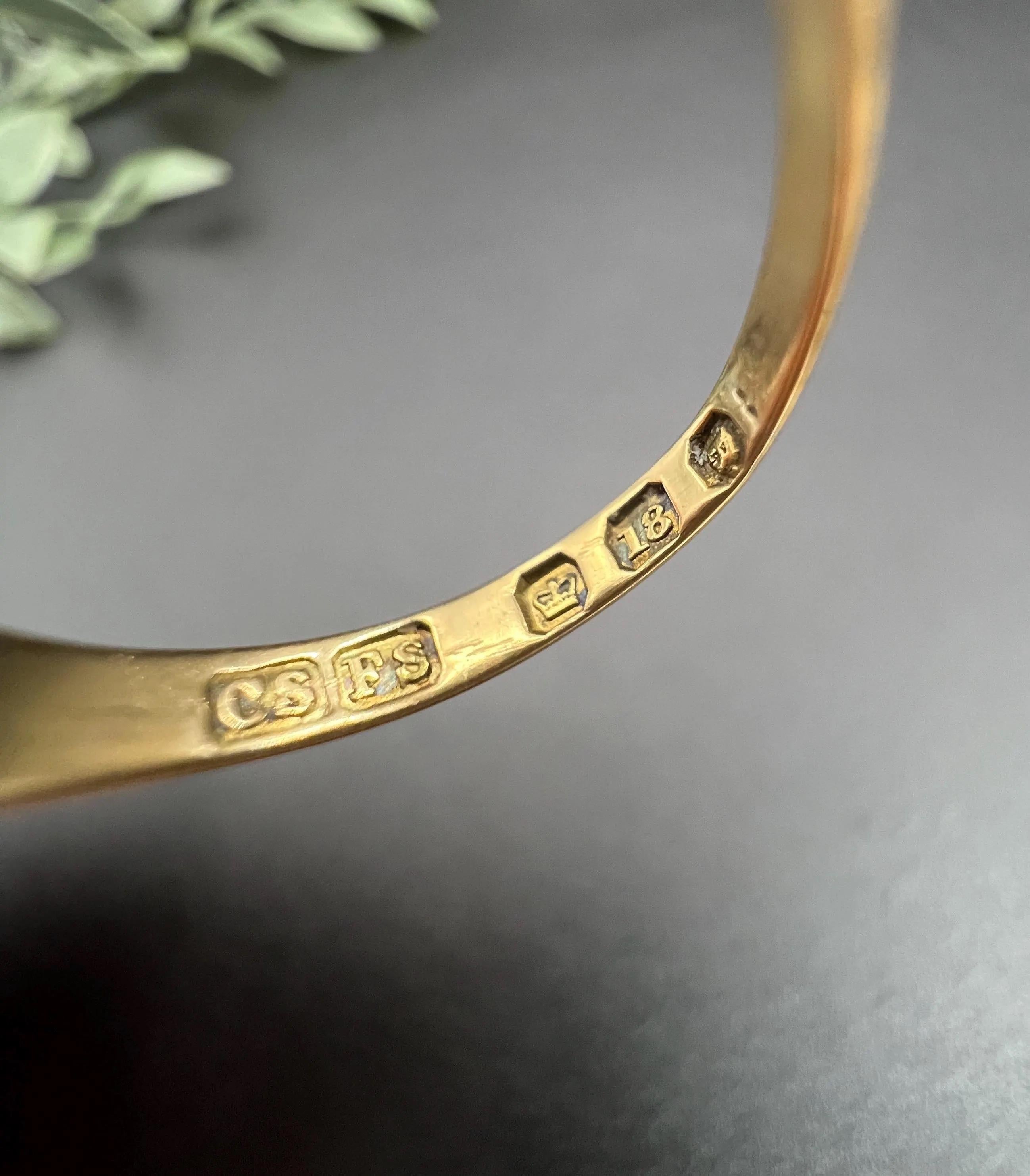 Antiguo Anillo de Oro de 18 ct, Eduardiano ADORE Amatista, Diamante, Ópalo, Rubí y Esmeralda en venta 1