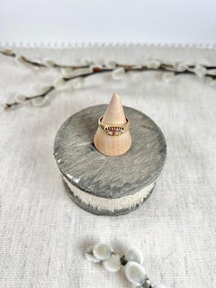 Antique 18ct Gold Edwardian Ruby & Diamond Five Stone Ring