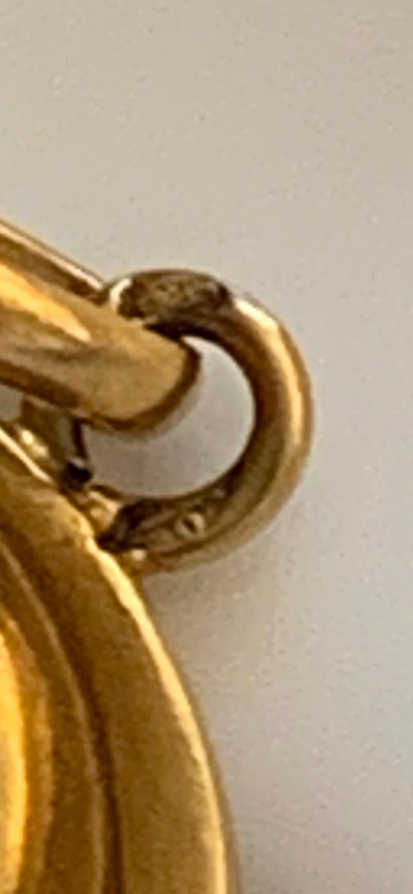 Antique Vierge Française en or 18ct datée 1838-11910 signée TRECY en vente 7
