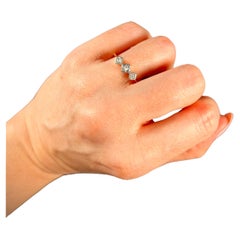 Used 18ct Gold & Platinum 1920’s Diamond Three Stone Ring