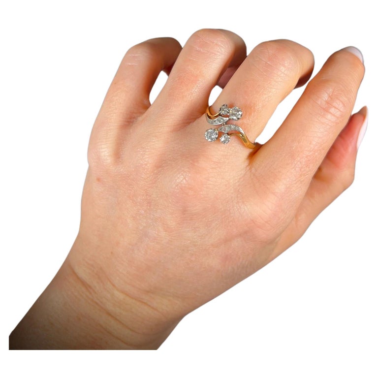 Belle Epoque Platinum Ring 138 For Sale on 1stDibs