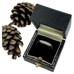 Antique 18ct Gold & Platinum, Edwardian 5 Stone Diamond Engagement Ring