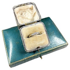 Antique 18ct Gold & Platinum Edwardian Diamond Ring