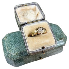 Vintage 18ct Gold Victorian Diamond Ring