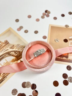 Antique 18ct White Gold Art Deco Diamond Ring