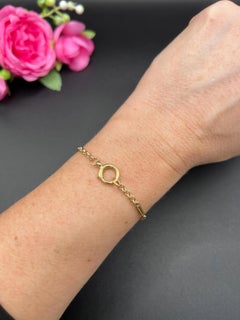 Antique 18ct Yellow Gold, 1920s Fancy Link Bracelet