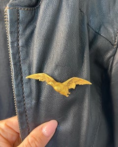 Antique 18ct Yellow Gold, French Hallmarked Edwardian era Golden Goose Brooch