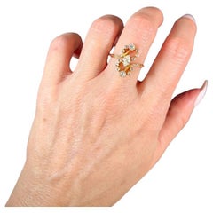 Antique 18ct Yellow Gold, Marquise
Rose Cut Diamond, Fancy Belle Époque Ring Antique 18ct Yellow Gold, Marquise
Rose Cut Diamond, Fancy Belle Époque Ring