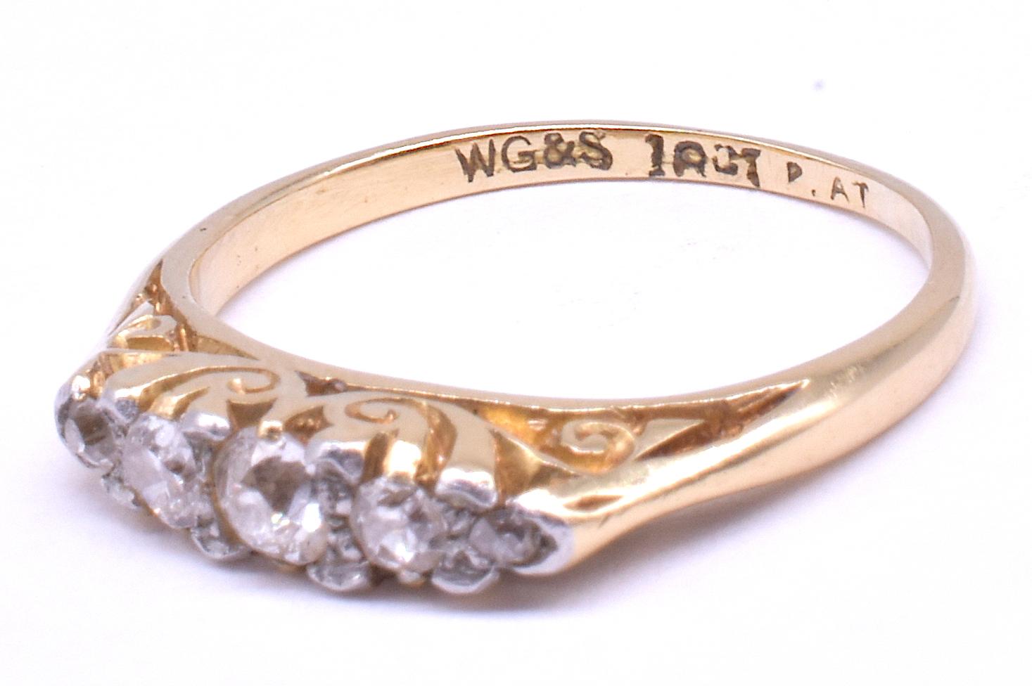 wg&s gold ring