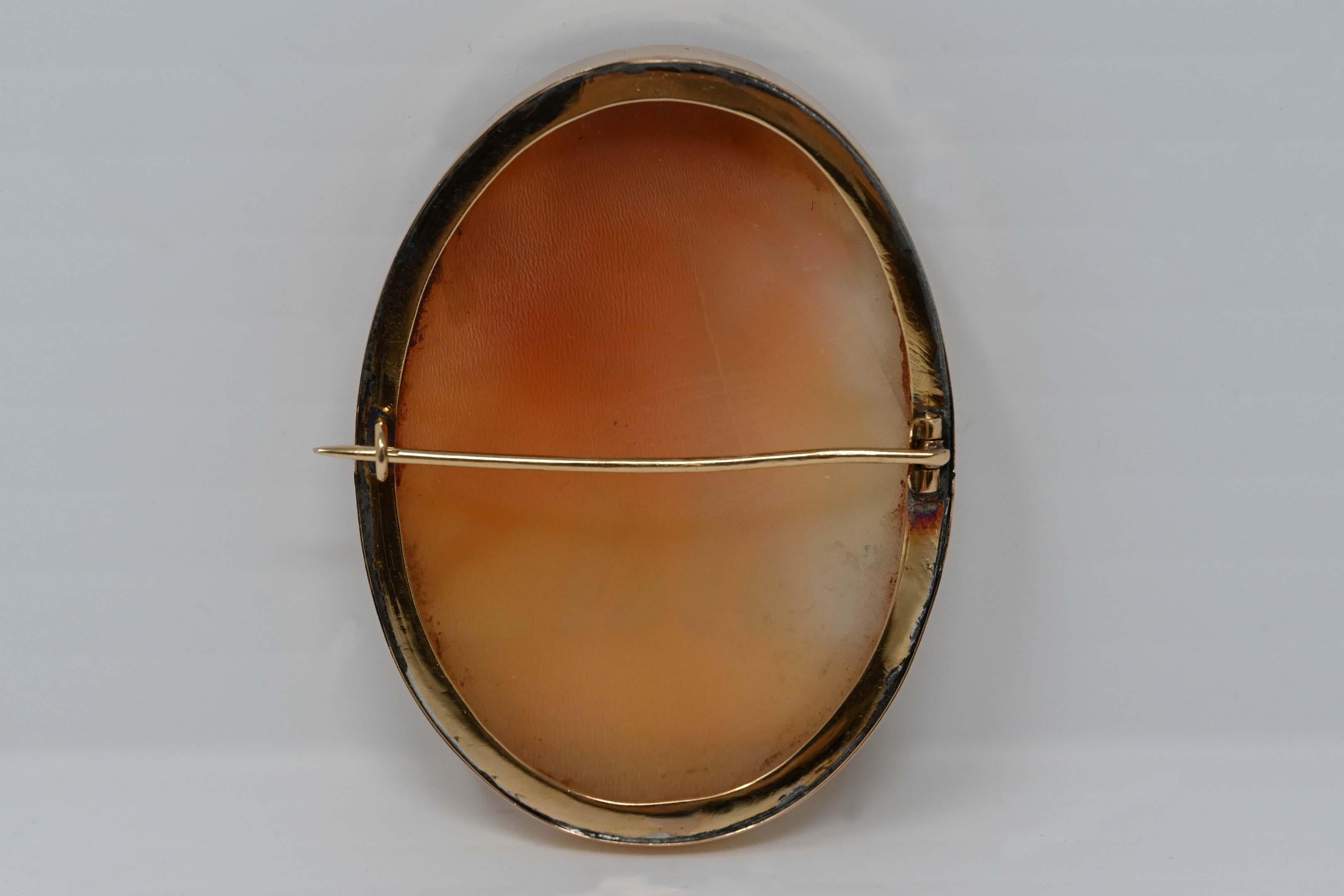 3 graces cameo brooch