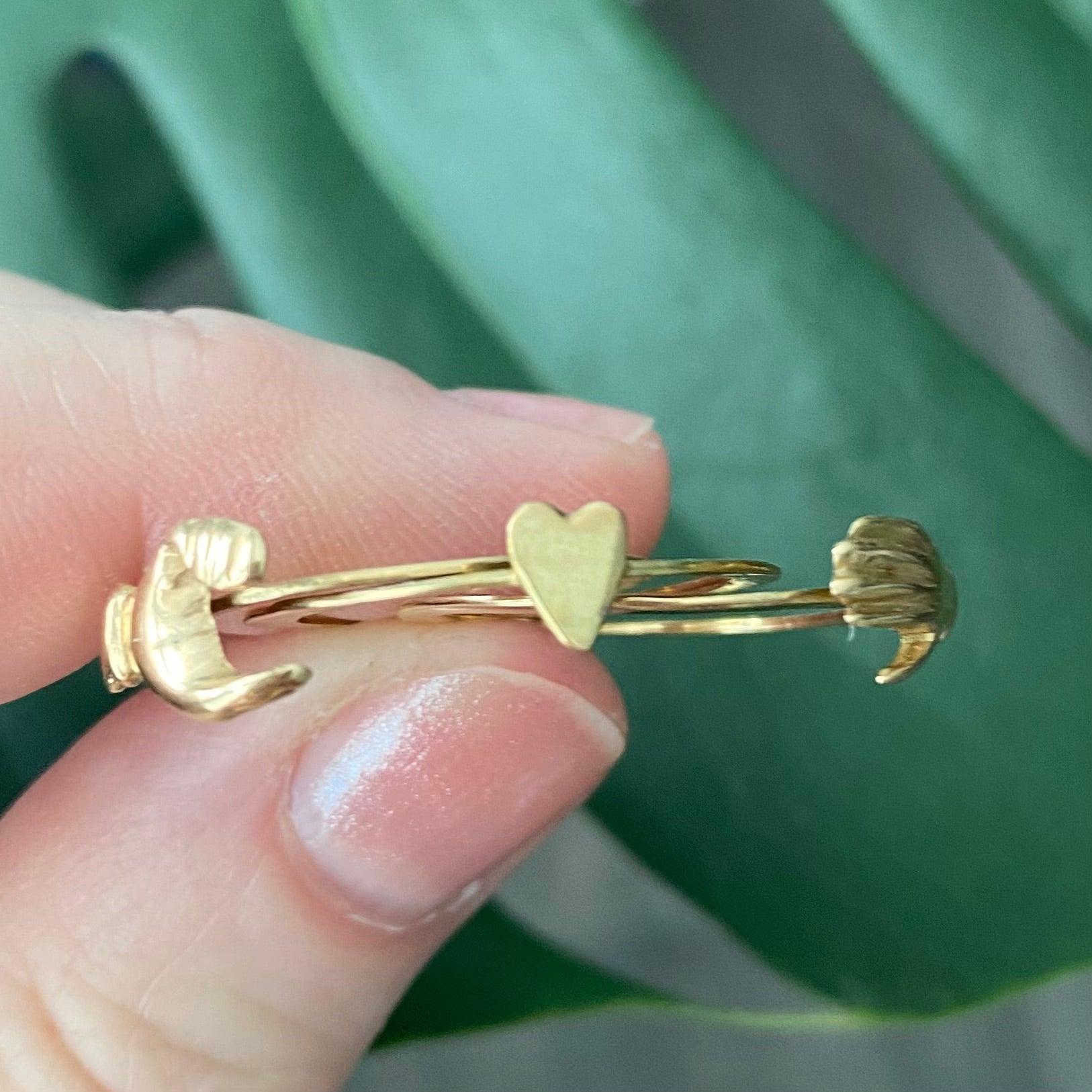 Antiker Ring aus 18 Karat Gold FEDE GIMMEL im Zustand „Gut“ in Henderson, NV