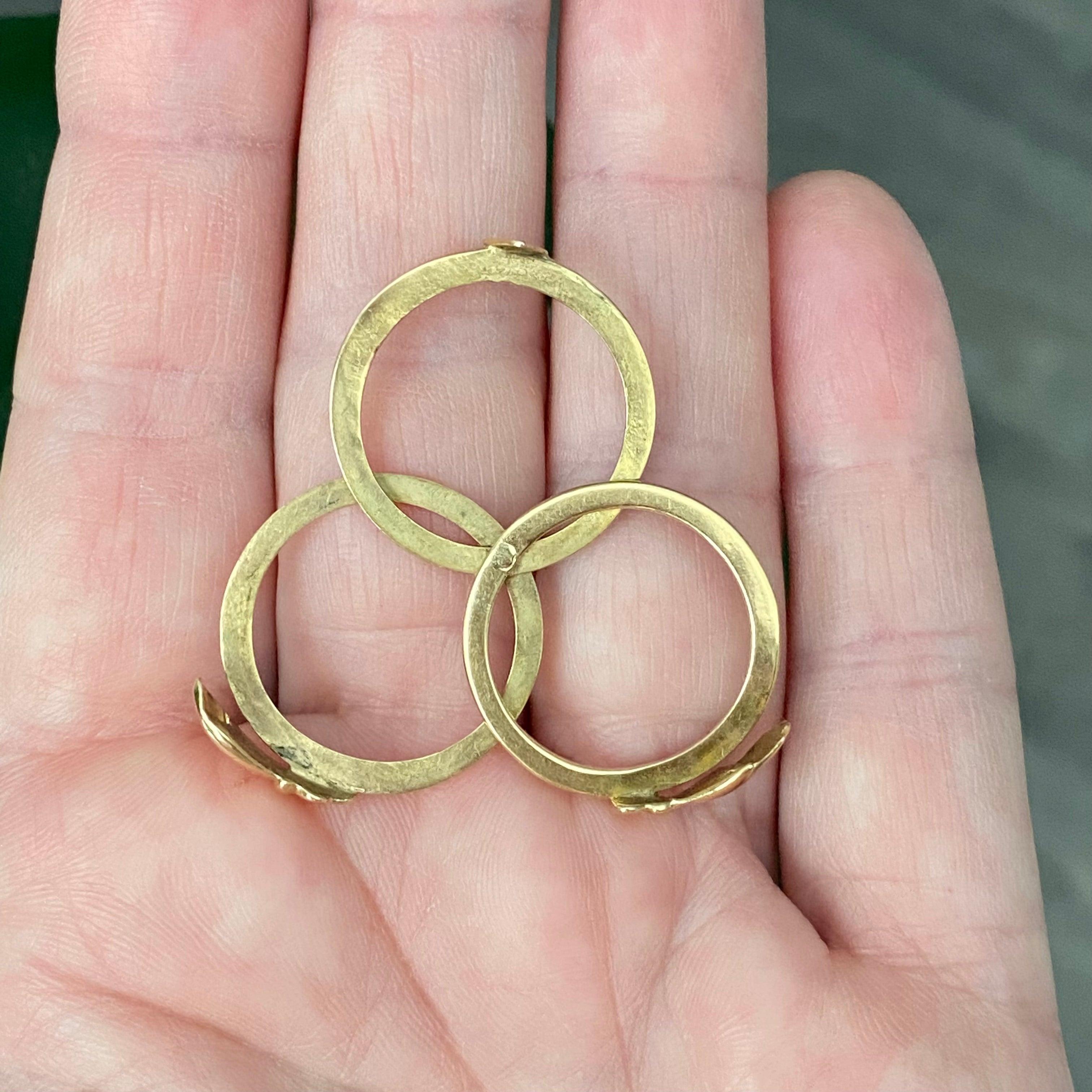 Antiker Ring aus 18 Karat Gold FEDE GIMMEL Damen