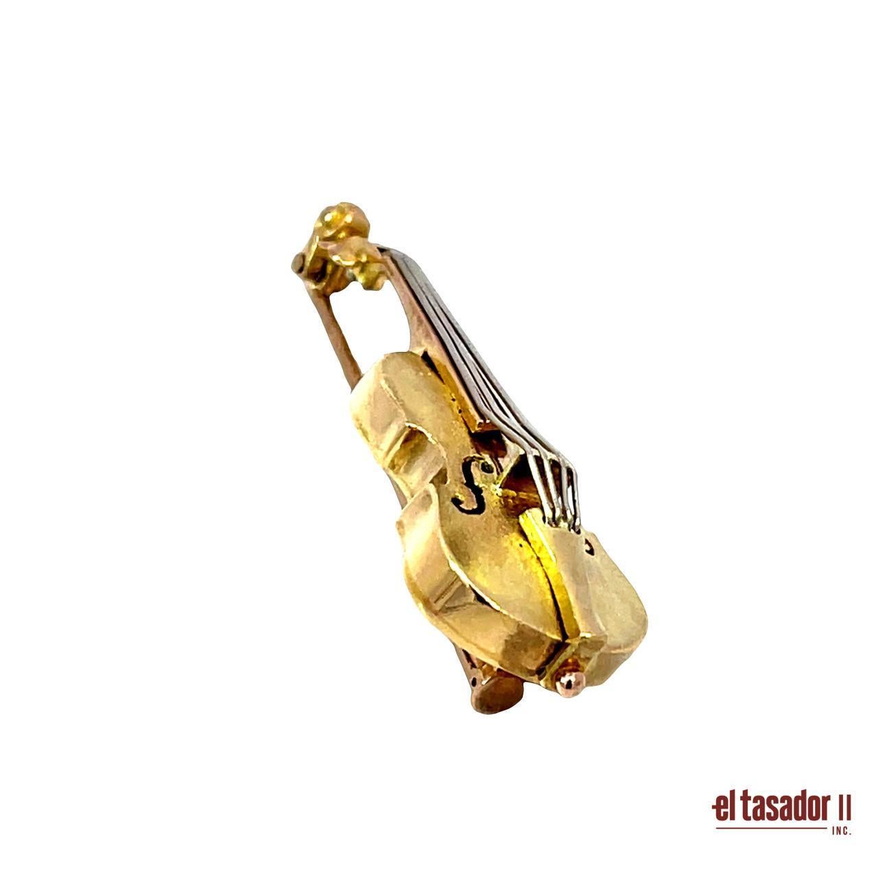 da uomo o donna Spilla per chitarra in oro antico 18 carati - 6,8 g in vendita