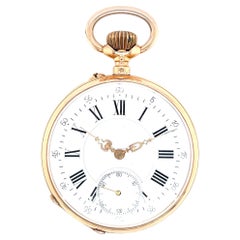 Antique 18K Gold Lépine Pocket Watch
