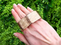 Antique 18k Rose Gold Bangle