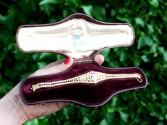 Antique 18k Yellow Gold Bracelet by Hunt & Rosell