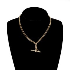 Antique 18KT Gold Albert Watch Chain, 42 cm
