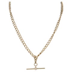 Antique 18KT Gold Albert Watch Chain, 48.5 cm