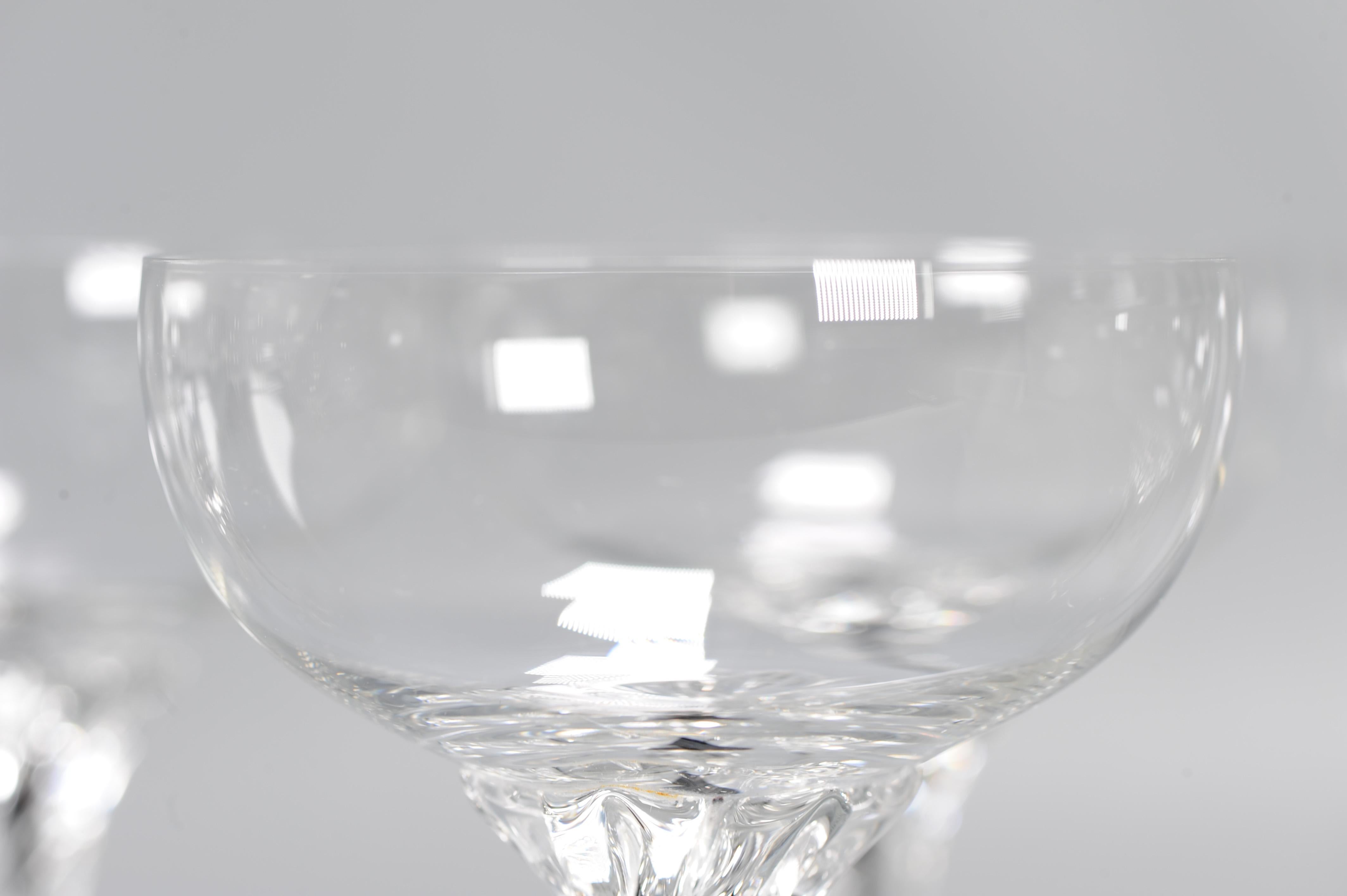 Antique 18th/19th century Dutch rare Black Airtwist Glasses and coupes For Sale 7