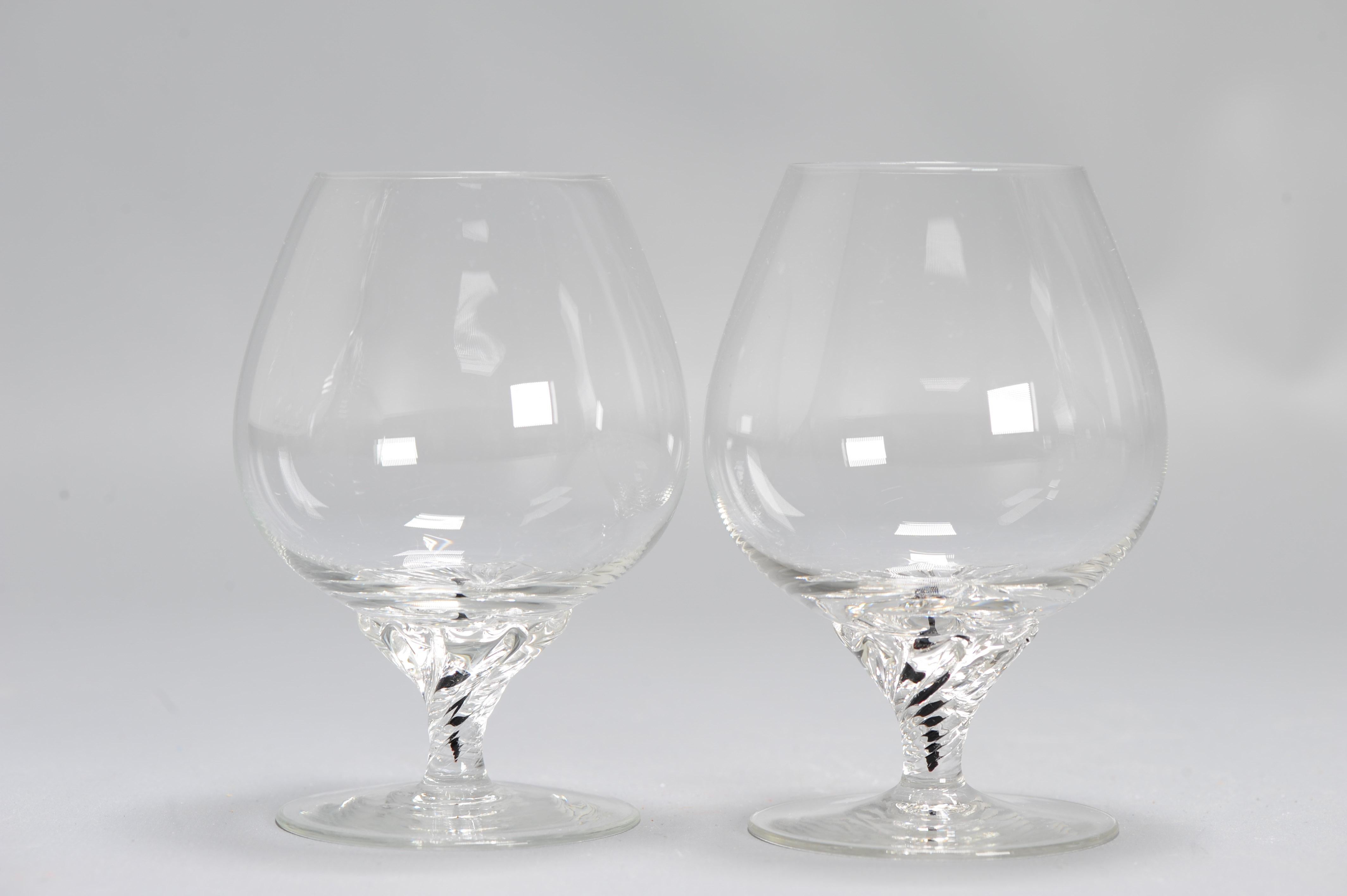 Antique 18th/19th century Dutch rare Black Airtwist Glasses and coupes For Sale 14
