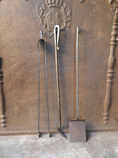Antique 18th-19th Century French Neoclassical Companion Set