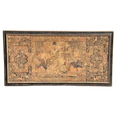 A.I.C Flemish Renaissance Scenic Tapestry Antique 18th C