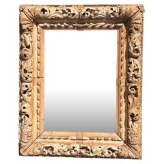 Antique 18th C Gustavian Swedish Empire Mirror