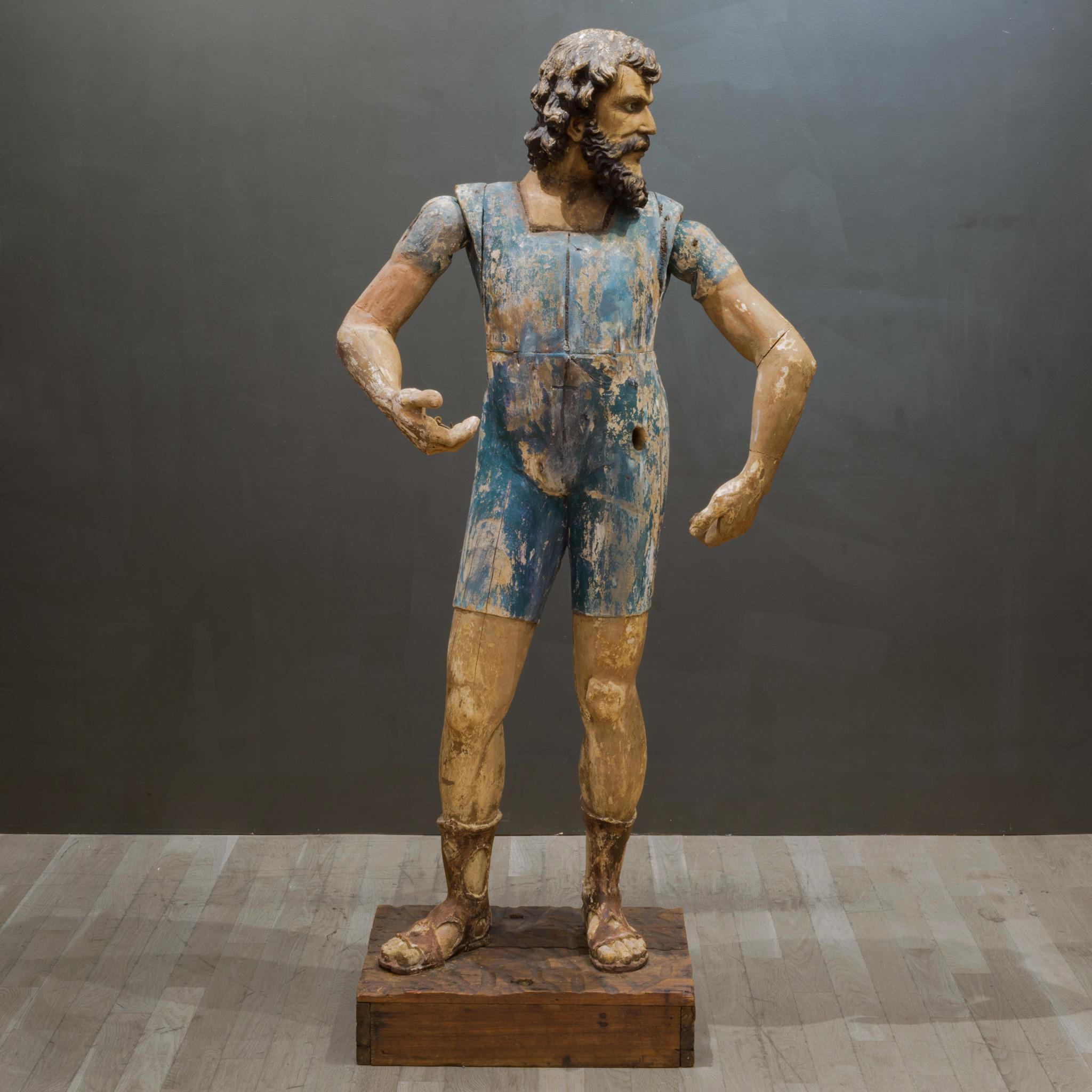 Antique 18th c. Italian Armor Mannequin c.1700s 9