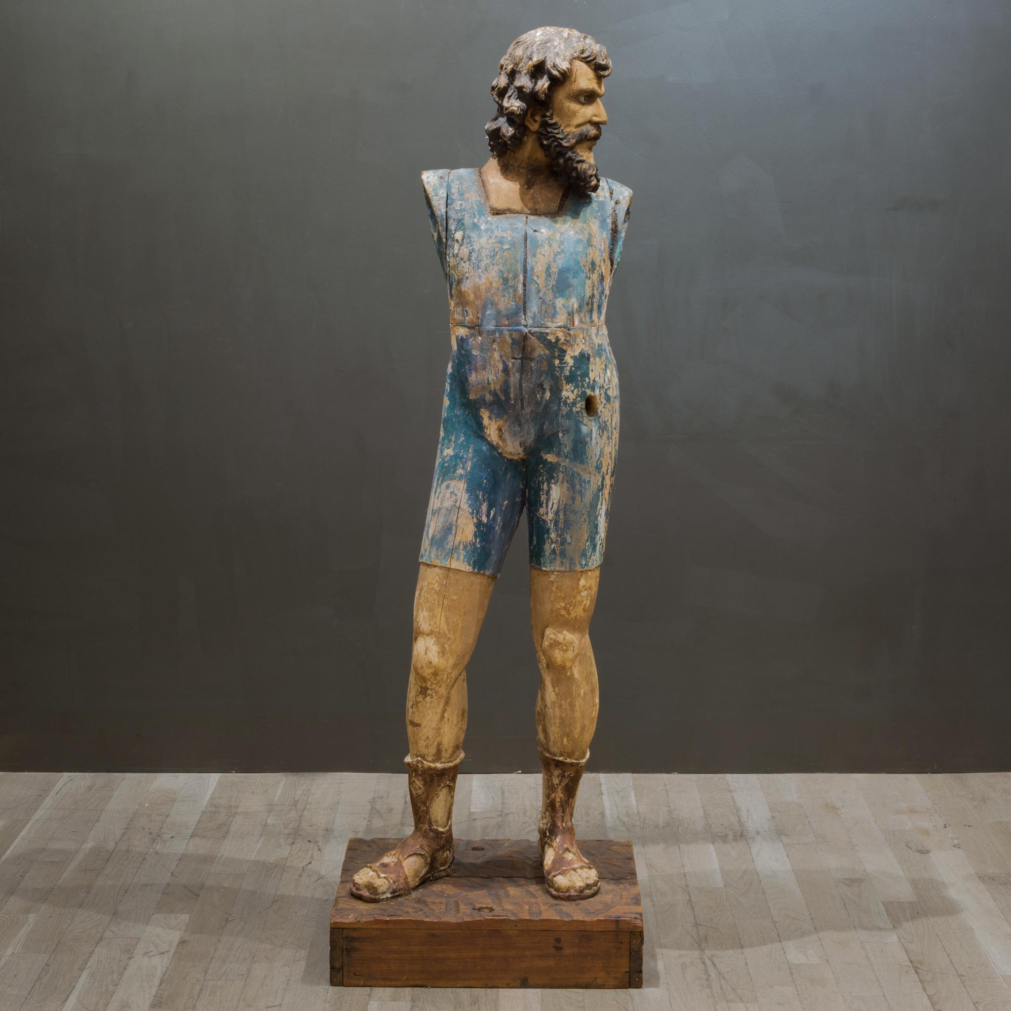 Antique 18th c. Italian Armor Mannequin c.1700s 10