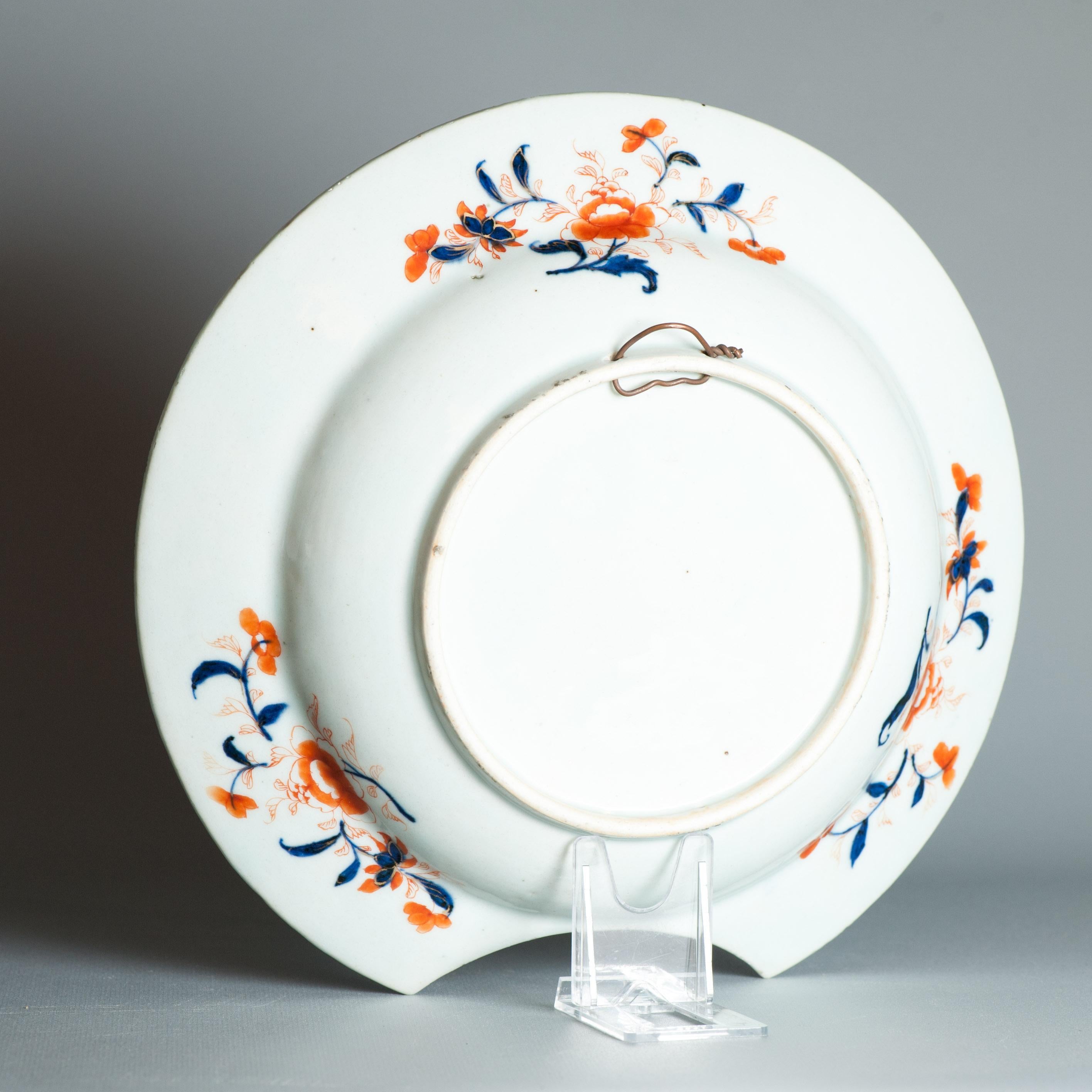 Antiker Kangxi Imari Barber Surgeon Basin Ca. 1710 China Porzellan Chinesisch, 18. Jahrhundert im Angebot 5