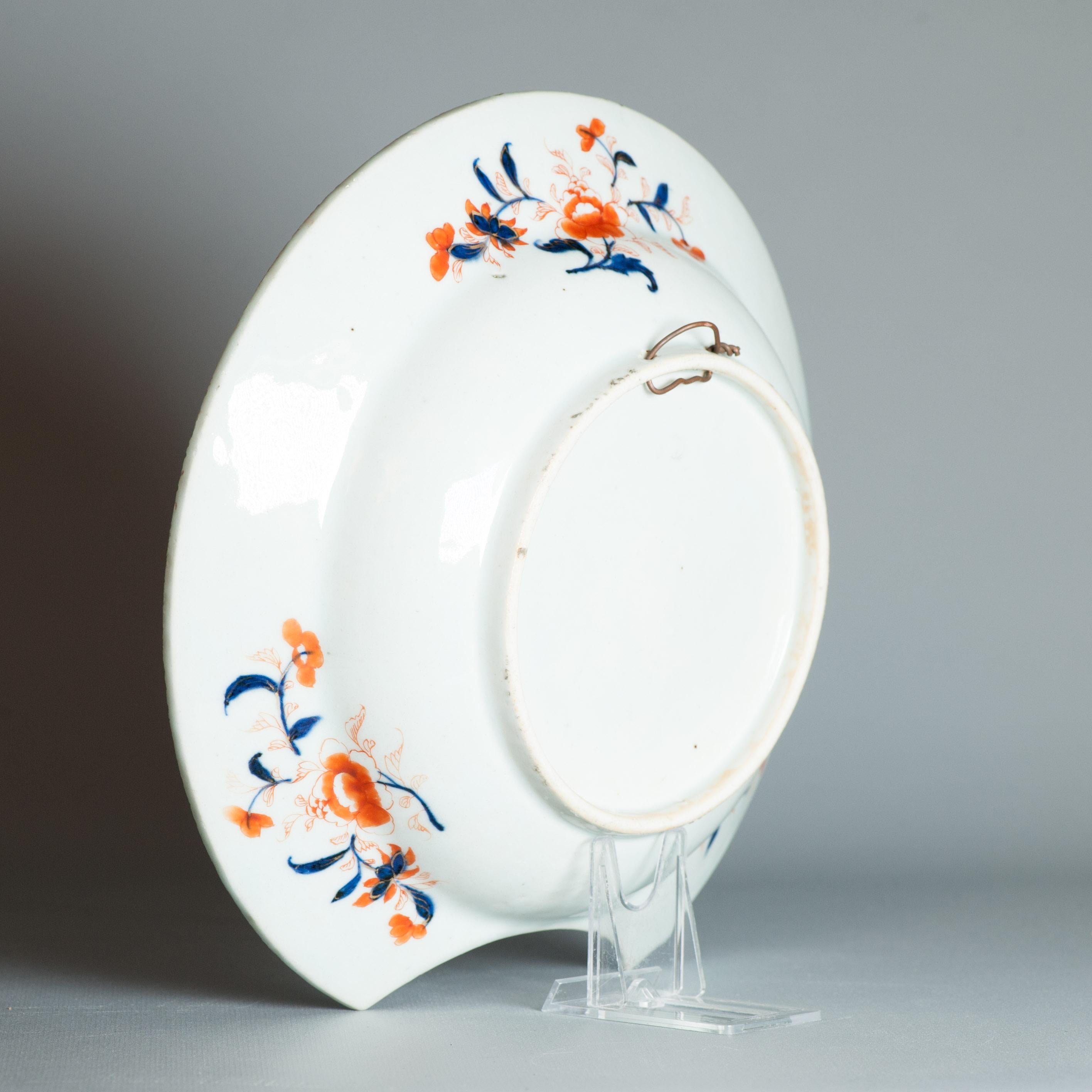Antiker Kangxi Imari Barber Surgeon Basin Ca. 1710 China Porzellan Chinesisch, 18. Jahrhundert im Angebot 6