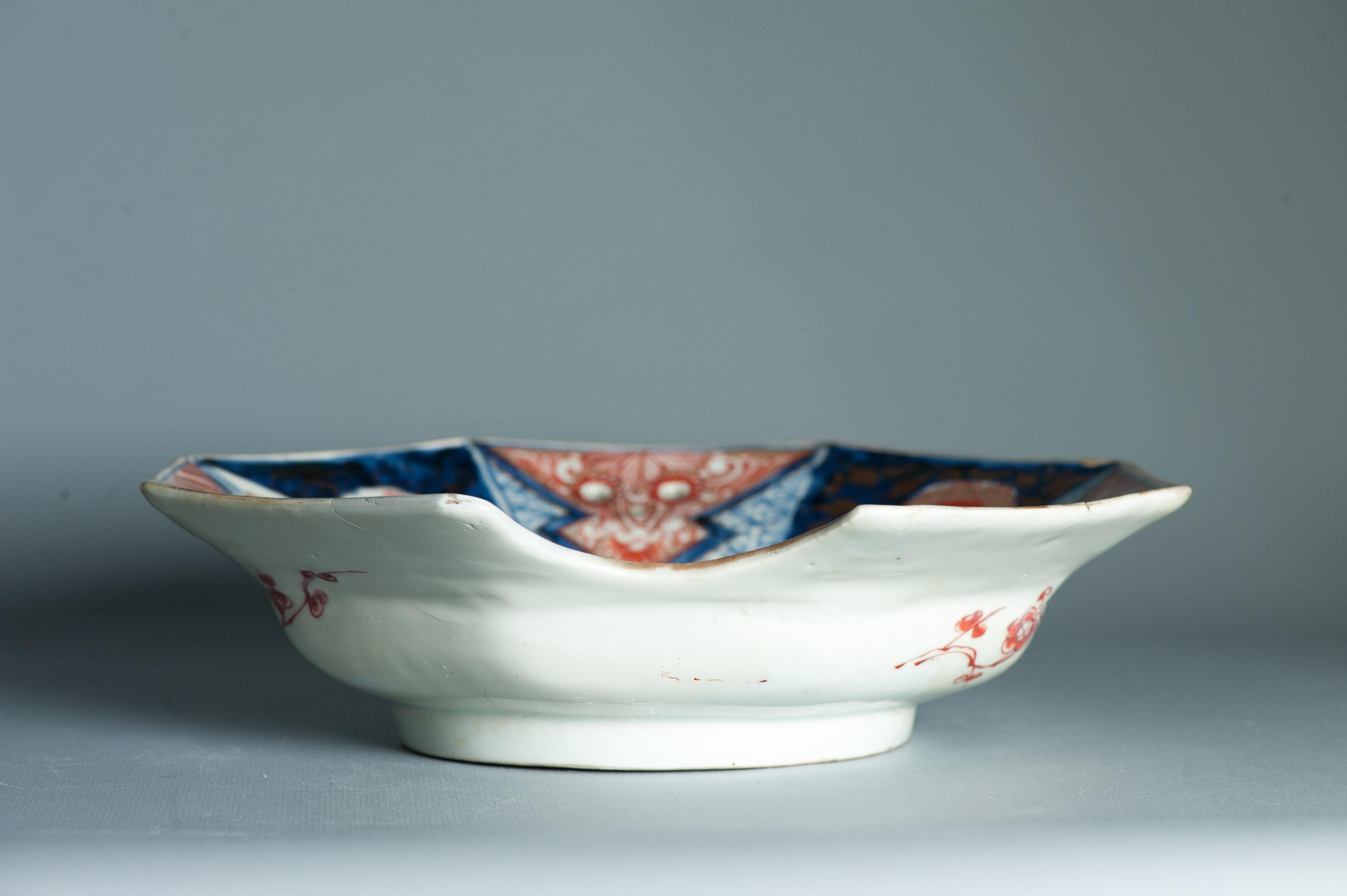 Antiguo 18 c Kangxi Imari Barbero Cirujano Lavabo Ca 1710 Japón Porcelana China Chino en venta