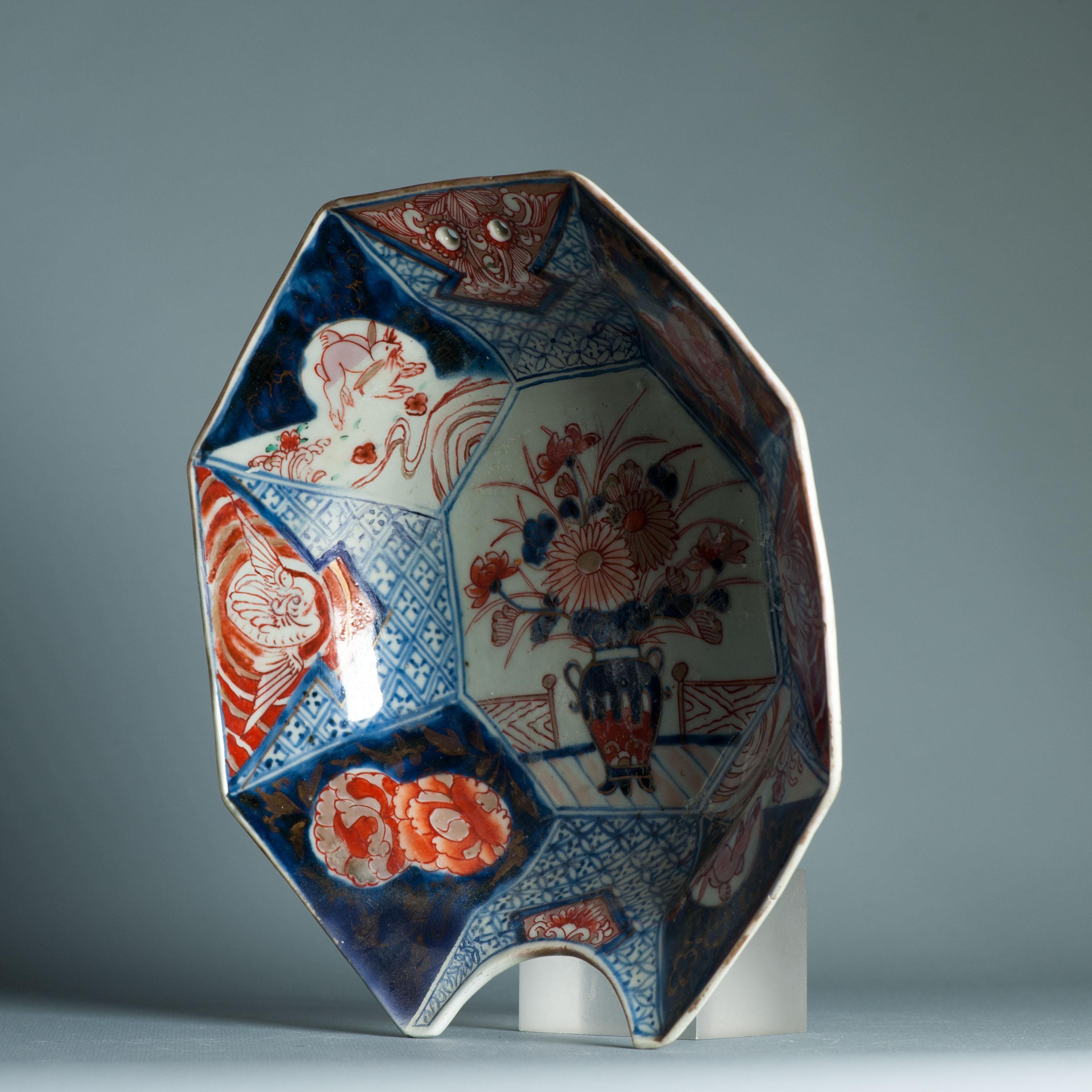 Antiguo 18 c Kangxi Imari Barbero Cirujano Lavabo Ca 1710 Japón Porcelana China siglo XVIII y antes en venta