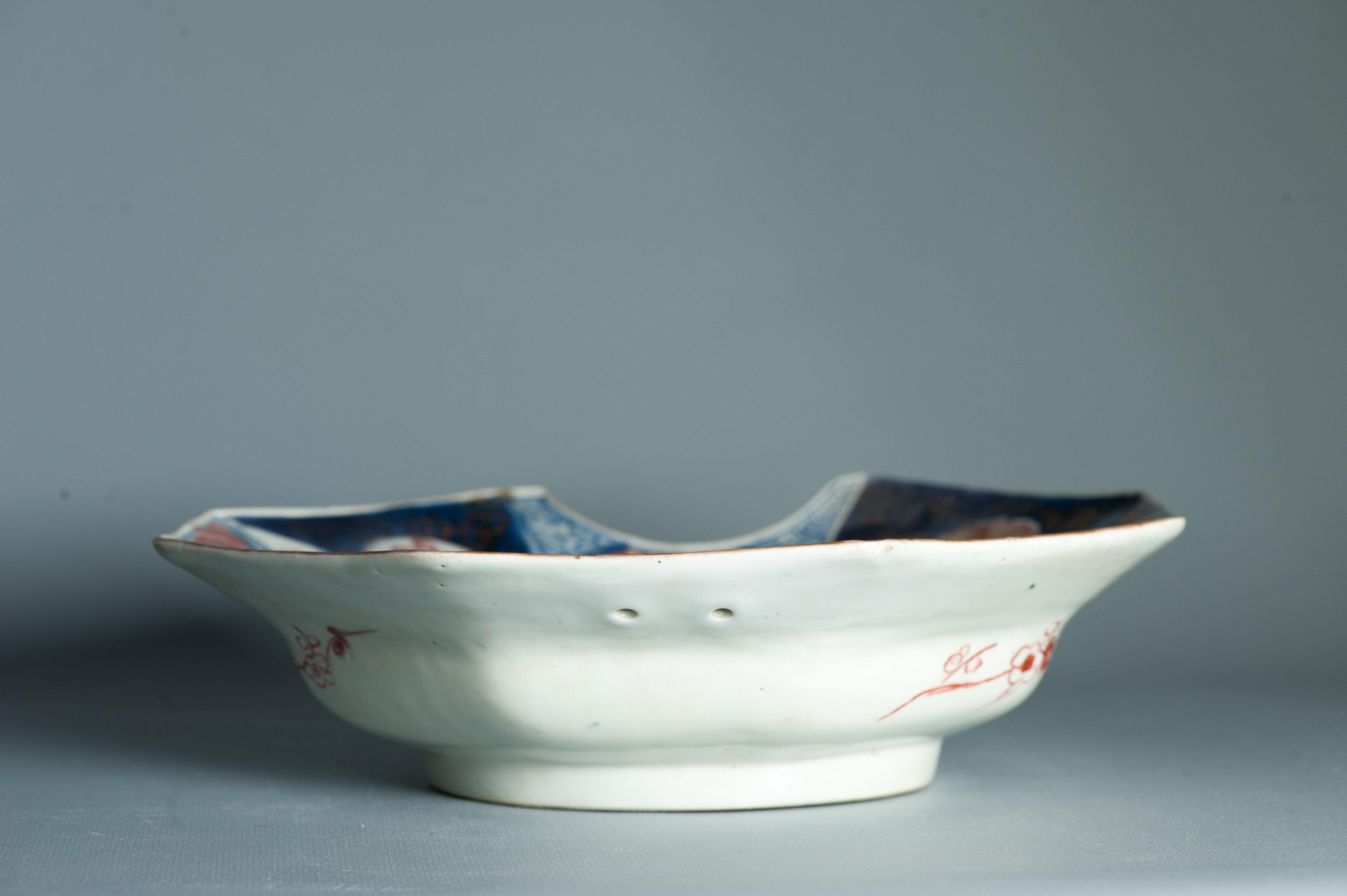 Antiguo 18 c Kangxi Imari Barbero Cirujano Lavabo Ca 1710 Japón Porcelana China en venta 1