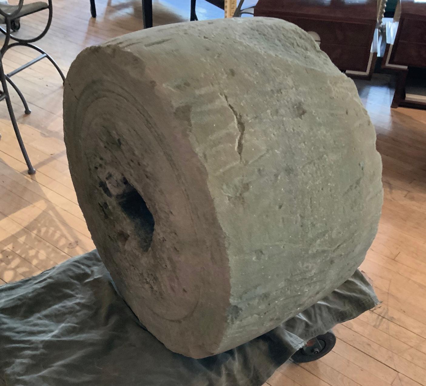 Antique 18th Century Millstone In Good Condition In Hudson, NY