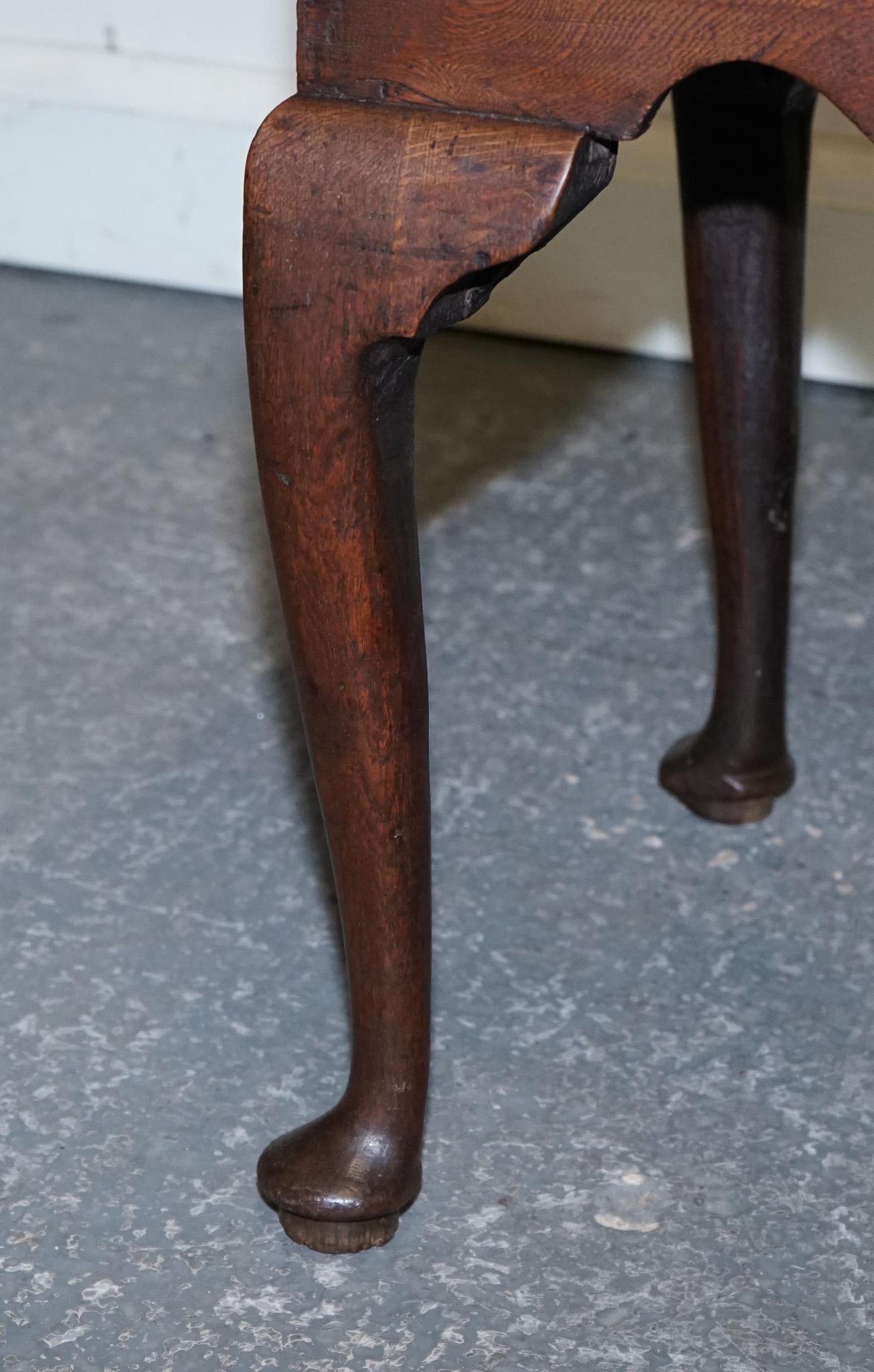 ANTIGUO ESCRITORIO PEQUEÑO DE ROBLE DEL SIGLO XVIII INGLES GEORGIO II Roble en venta