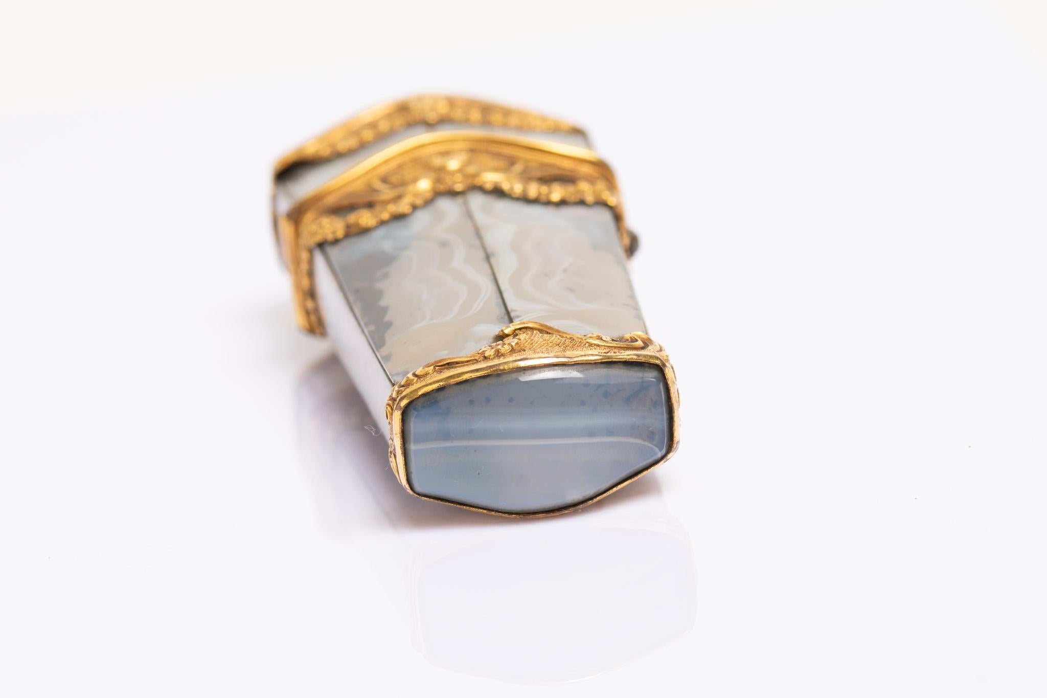 Antique 18th century Agate French Rococo Nécessaire Etui 10