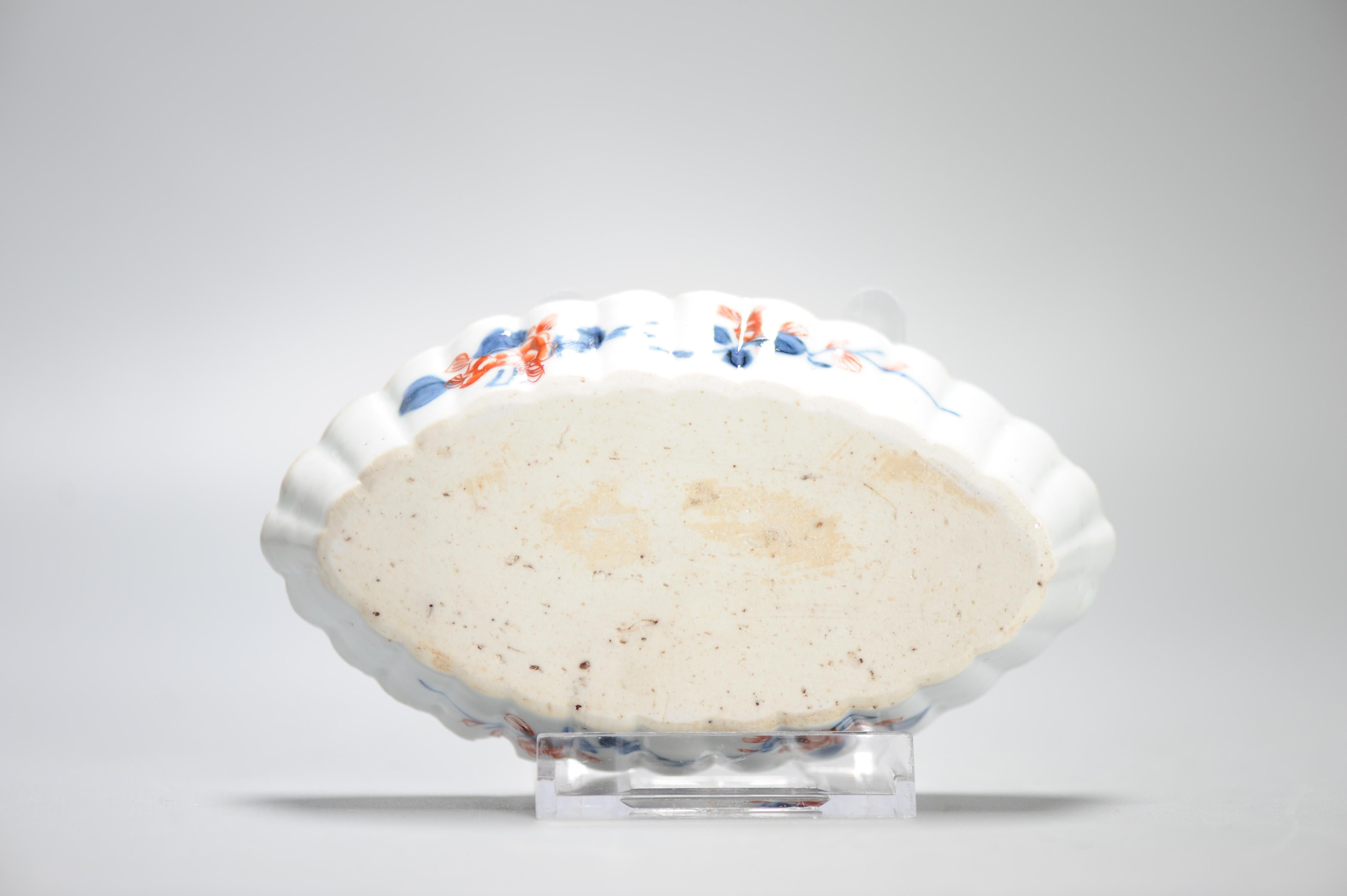 Antique 18th century Antique Kangxi Yongzheng Chinese Porcelain Imari Pattipan For Sale 10