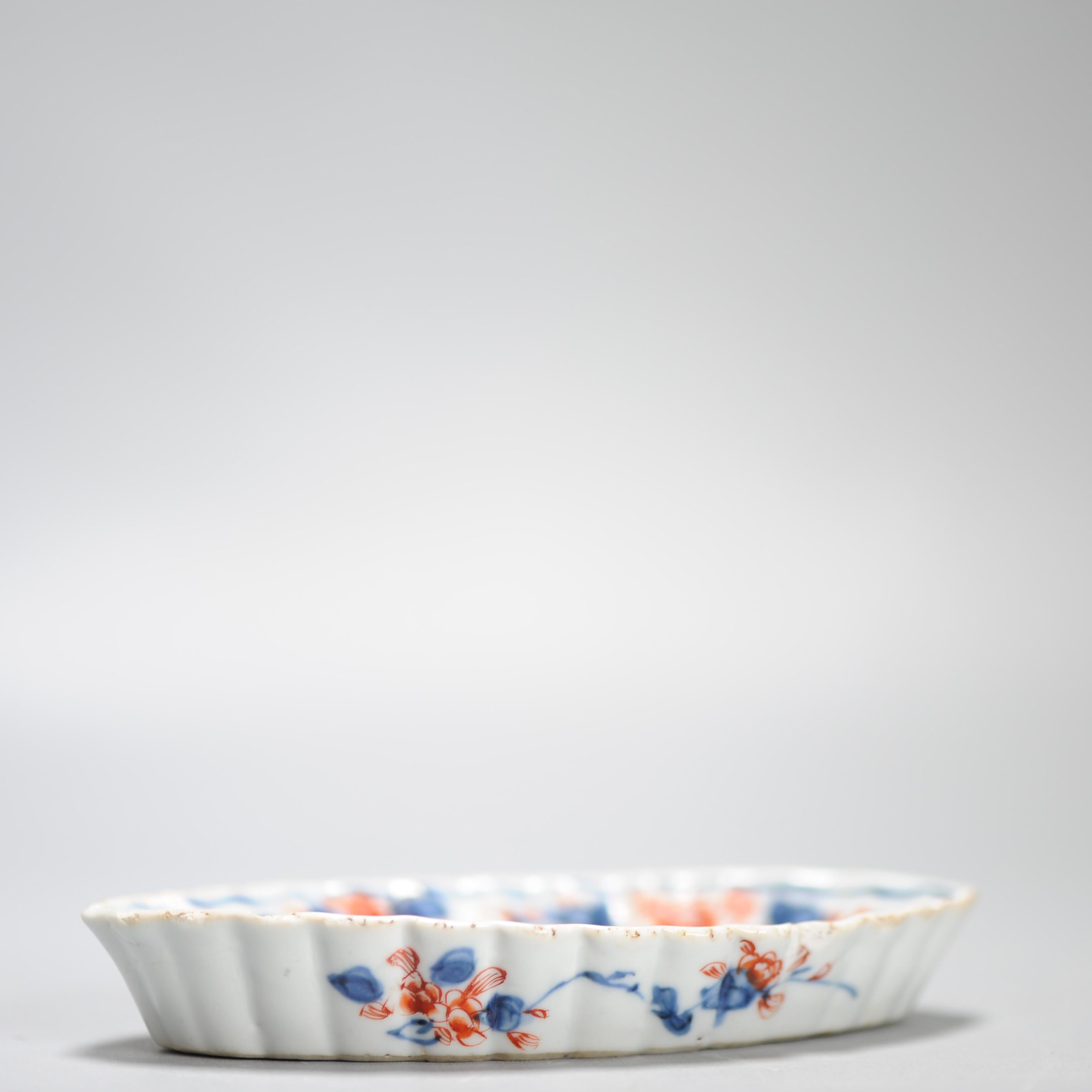 18th Century and Earlier Antique 18th century Antique Kangxi Yongzheng Chinese Porcelain Imari Pattipan For Sale