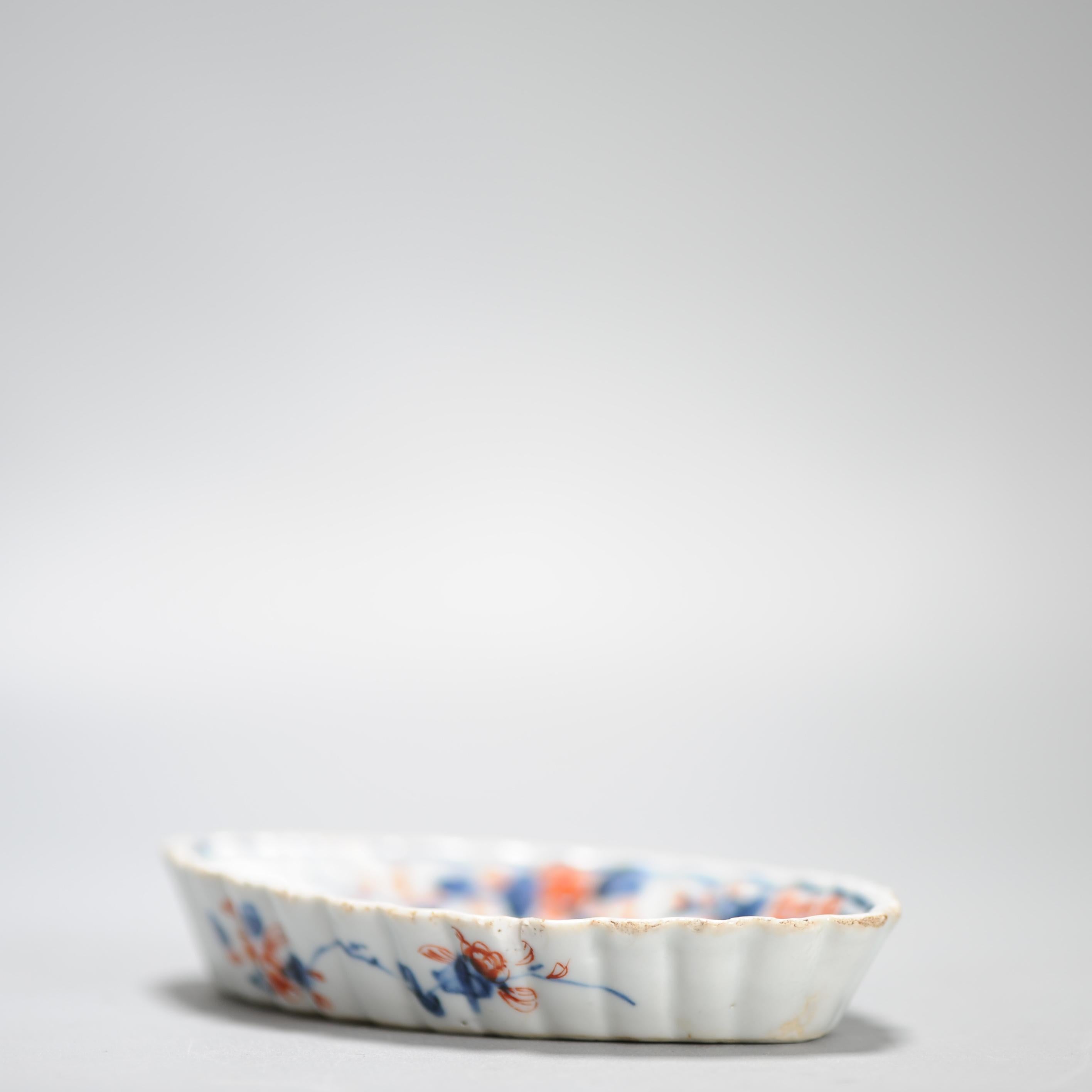Antique 18th century Antique Kangxi Yongzheng Chinese Porcelain Imari Pattipan For Sale 1