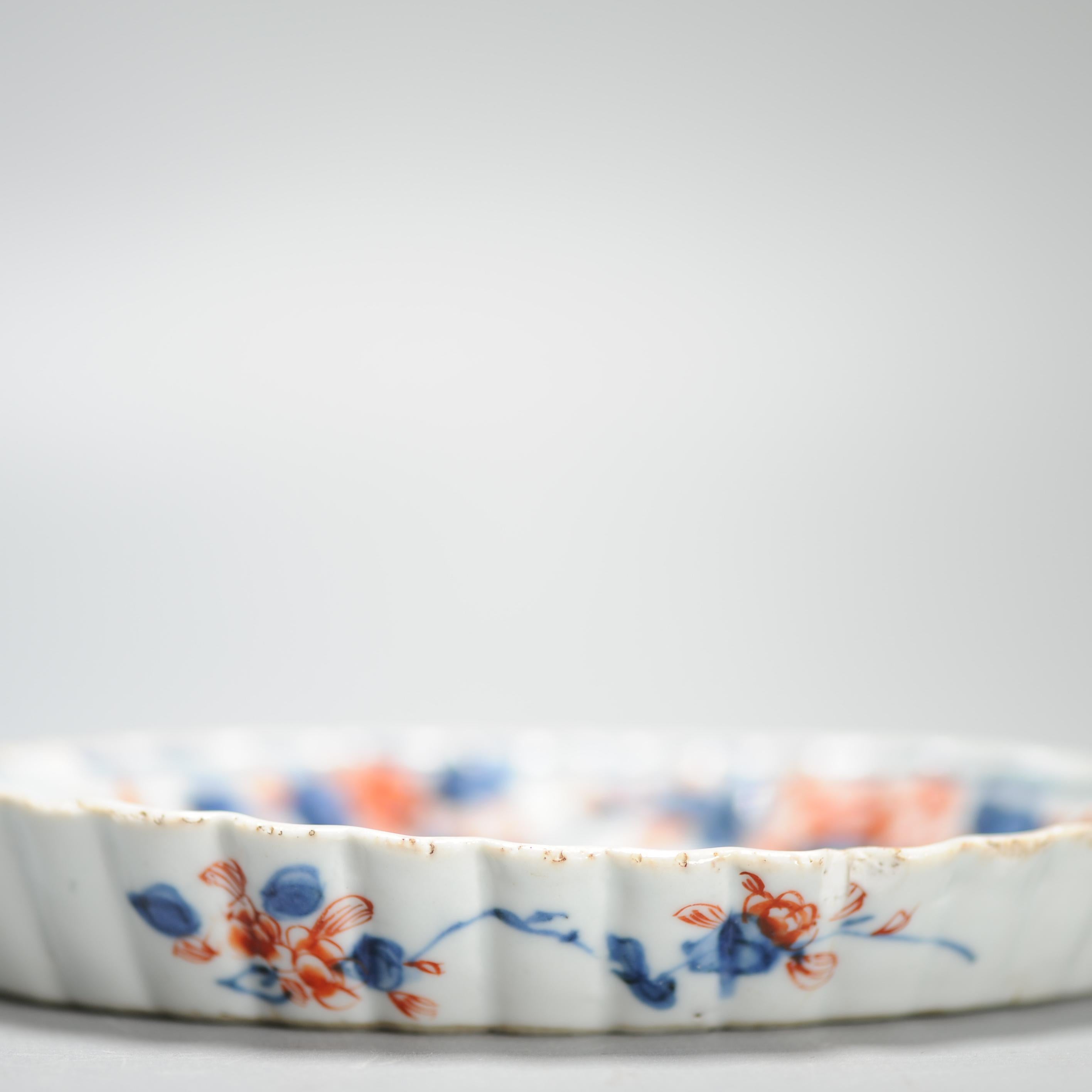 Antique 18th century Antique Kangxi Yongzheng Chinese Porcelain Imari Pattipan For Sale 3