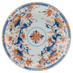 Antico piatto Imari Porcelain cinese Kangxi Yongzheng del XVIII secolo