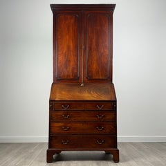 Antique 18th Century Bureau Bookcase In Mahogany ( REF AF-3513 )