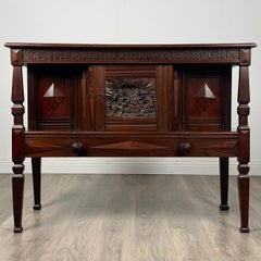 Antique 18th Century Carved Sideboard In Walnut ( REF AF-3464 )