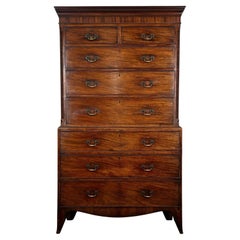 Pecho antiguo del siglo XVIII en caoba ( REF AF-3455 )